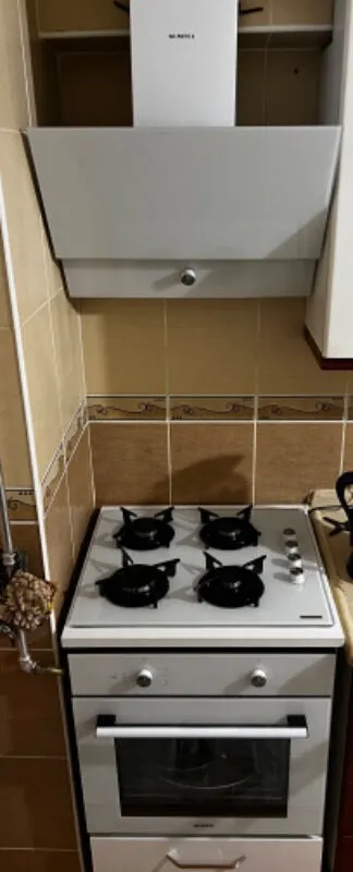 Kumtel Home Beyaz Cam Ankastre Set