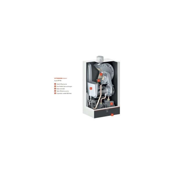 Viessmann Vitodens Classic 25 kW Yoğuşmalı Kombi (Baca Dahil)