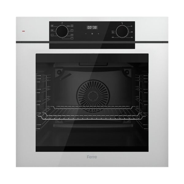 Ferre Fryart Artline QEP63CB – CS206-FA – D078-SA 7 Prog. Dijital Turbo Ankastre Set – Beyaz