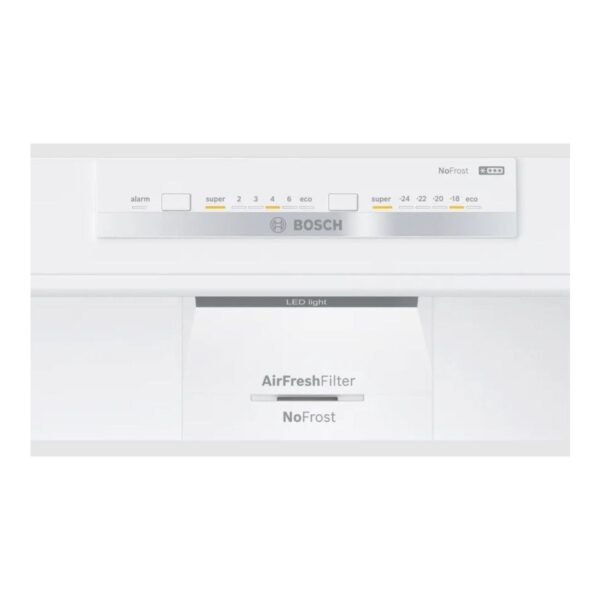 Bosch KGN76VIE0N 186 x 75 cm Kolay Temizlenebilir Inox No-Frost Alttan Donduruculu Buzdolabı