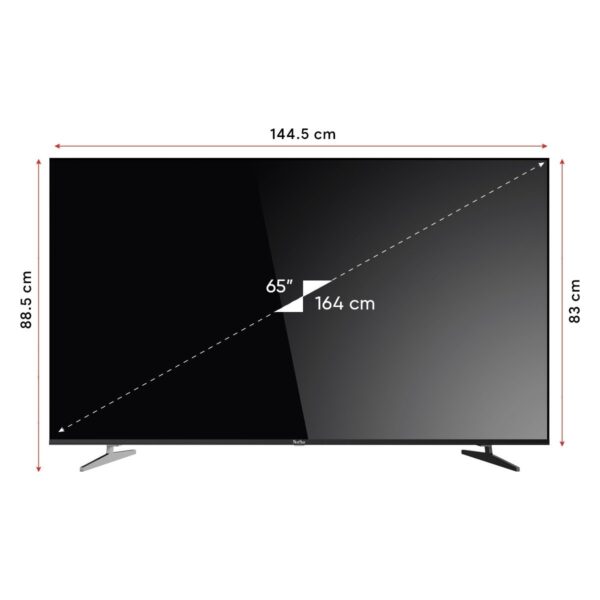Nextstar YE-65IDWG11 65” 165 Ekran Uydu Alıcılı 4K Ultra HD Google MiniLED TV