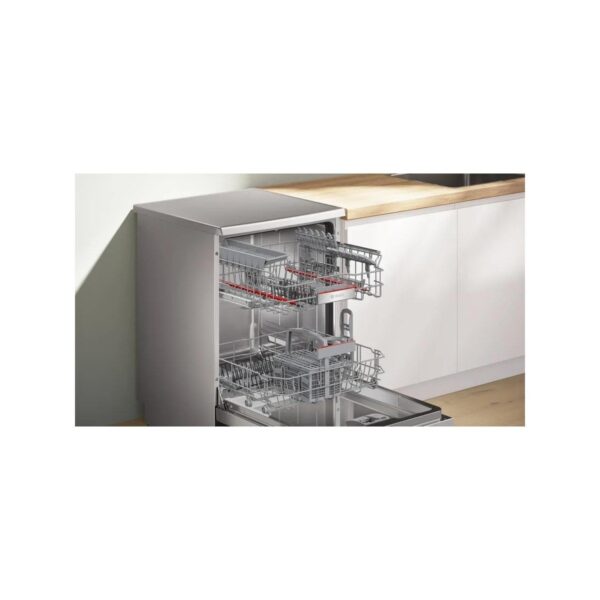 Bosch SMP6EKI60T Solo Bulaşık Makinesi 6 Programlı 13 Kişilik Inox Enerji Sınıfı B