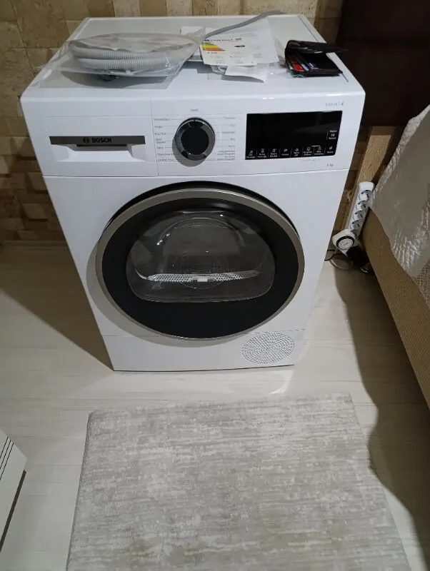 Bosch WQA24201TR 9 kg Beyaz Kurutma Makinesi