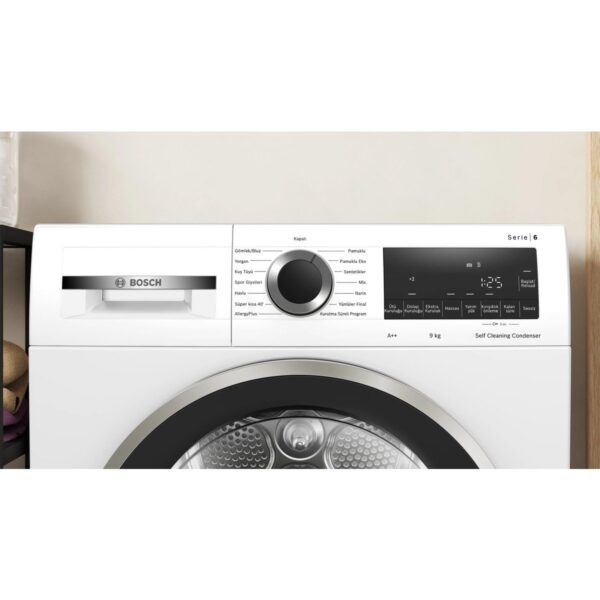 Bosch WQG244C1TR Serie 6 Isı Pompalı Kurutma Makinesi 9 kg