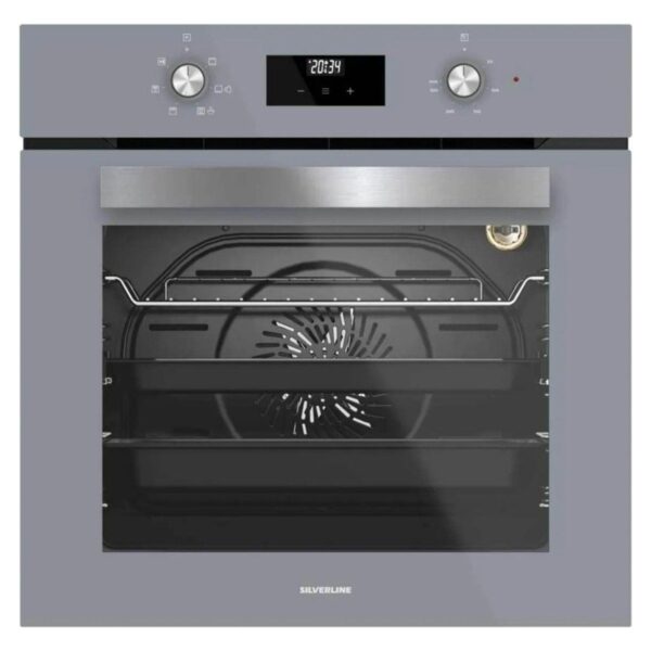 Silverline Gri Cam Ankastre Set ( 3481 Flam – CS5335S02 – BO6502S02 )