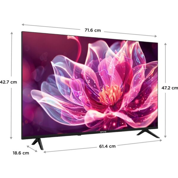 Onvo 32VQ80F2HA 32” 82 Ekran Uydu Alıcılı HD Ready WhaleOS QLED TV