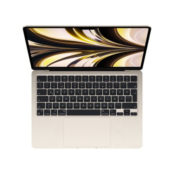 Apple MacBook Air M2 16GB 256GB SSD macOS 13″ Taşınabilir Bilgisayar Yıldız Işığı MC7W4TU/A