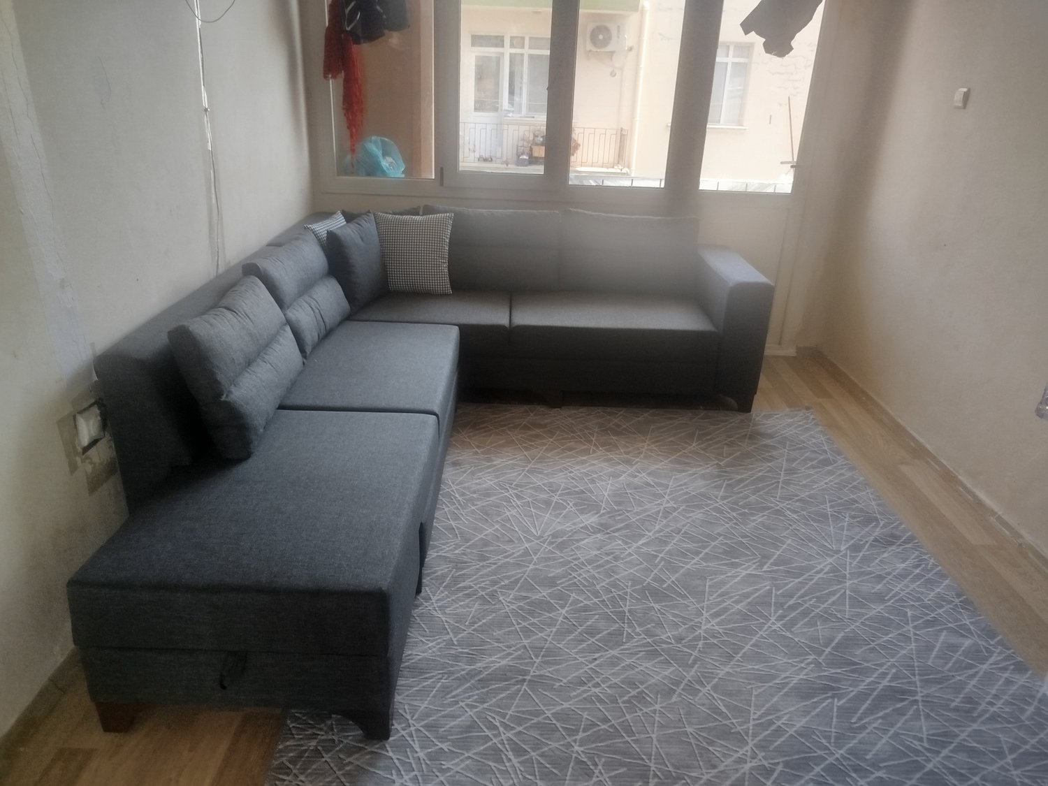 Tloft Köşe Koltuk Takımı Antrasit Sağ Köşe