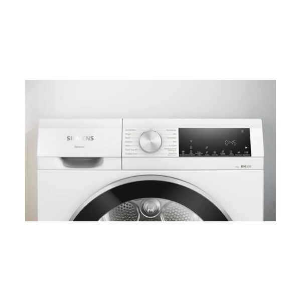 Siemens SİEMENS WQ42A201TR iQ300 Isı Pompalı Kurutma Makinesi 9 kg Beyaz
