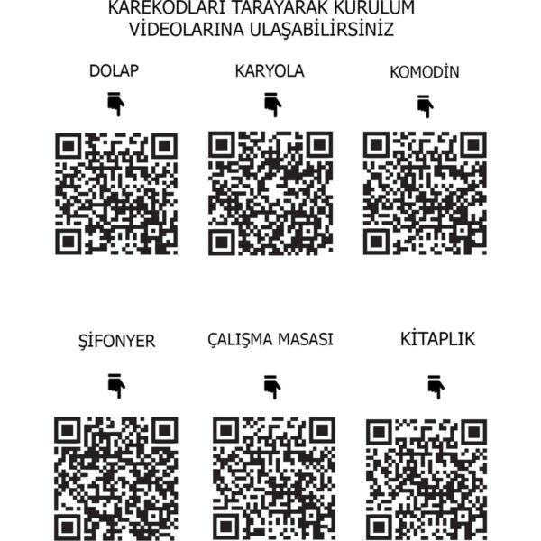 Setay Gamer Ledli Genç Odası – 2 Kapılı Dolap, Karyola, Komodin, Masa, Şifonyer, Kitaplık