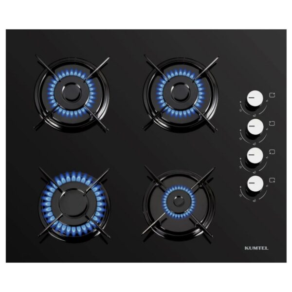 Kumtel Kristal Siyah Cam Ankastre Set (DA6-830 Davlumbaz + KO-40 TAHDF Ocak + B66 – SF2 Fırın)