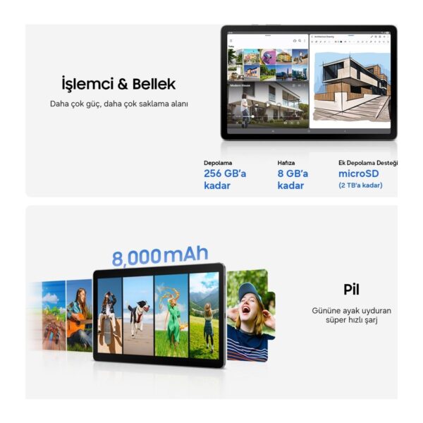 Samsung Galaxy Tab S10 Lite 6GB 128GB SM-X400 Gri