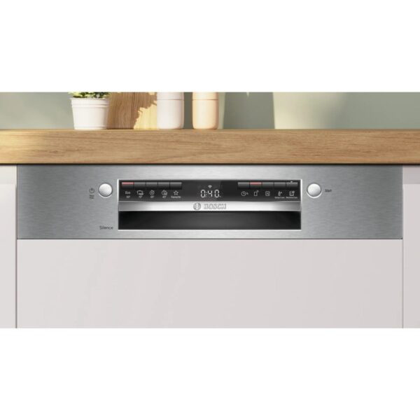 Bosch SMI4IKS50T 5 Programlı Yarı Ankastre Bulaşık Makinesi 13 Kişilik D Enerji Sınıfı 9,5 lt Su Tüketimi