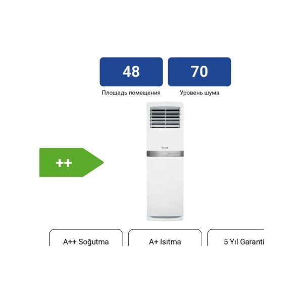 Baymak 48 Fsa 48.000 BTU Salon Tipi Inverter Klima A++ Enerji Sınıfı ile Sessiz Çalışma Özelliği