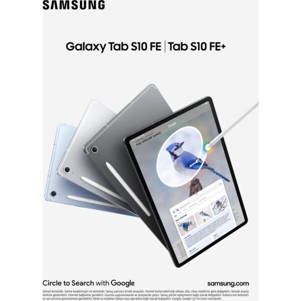 Samsung Galaxy Tab S10 FE+ 8GB 128GB SM-X620 (Samsung Türkiye Garantili)