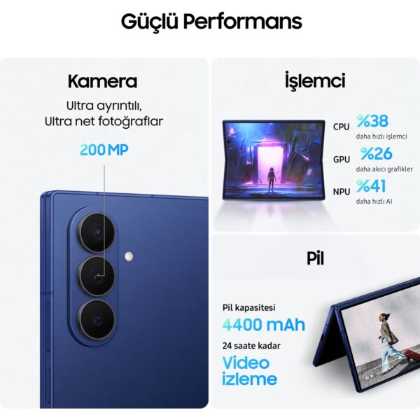 Samsung Galaxy Z Fold7 12 GB Ram (Samsung Türkiye Garantili)